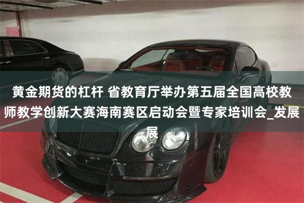 黄金期货的杠杆 省教育厅举办第五届全国高校教师教学创新大赛海南赛区启动会暨专家培训会_发展
