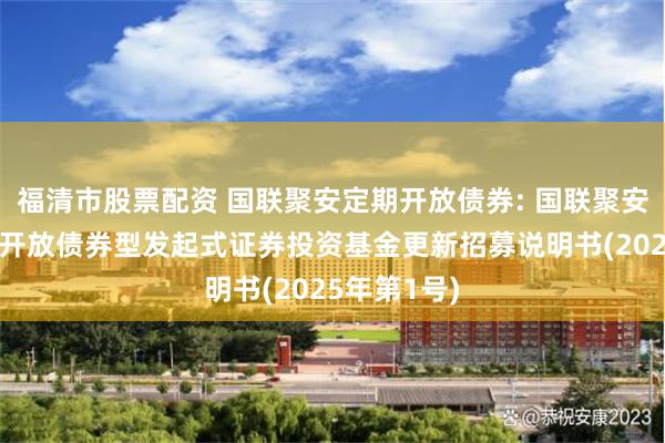 福清市股票配资 国联聚安定期开放债券: 国联聚安3个月定期开放债券型发起式证券投资基金更新招募说明书(2025年第1号)